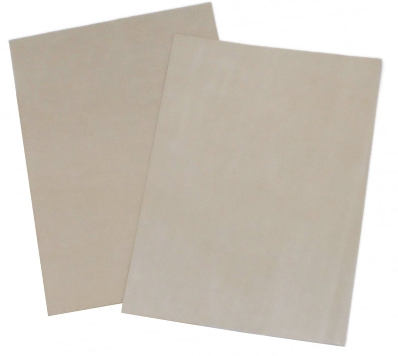 Soles2dance Premium Quality Suede Sheets 8.5"x12" with Super-Strong self-Adhesive Backing. Ideal for Making Peel-and-Stick (self-Stick, Stick-on) Soles for Dance Shoes. [SUEDE-DIY-2pk-tan]. - Image 1